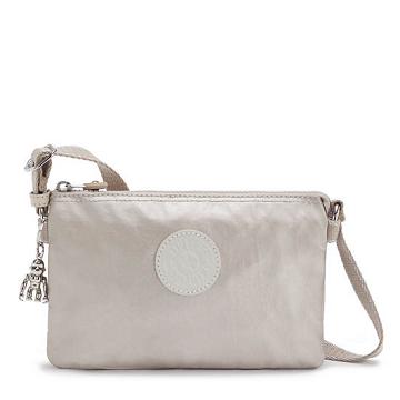 Kipling Creativity XB Metallic Crossbody Taske Beige | DK 1105AH